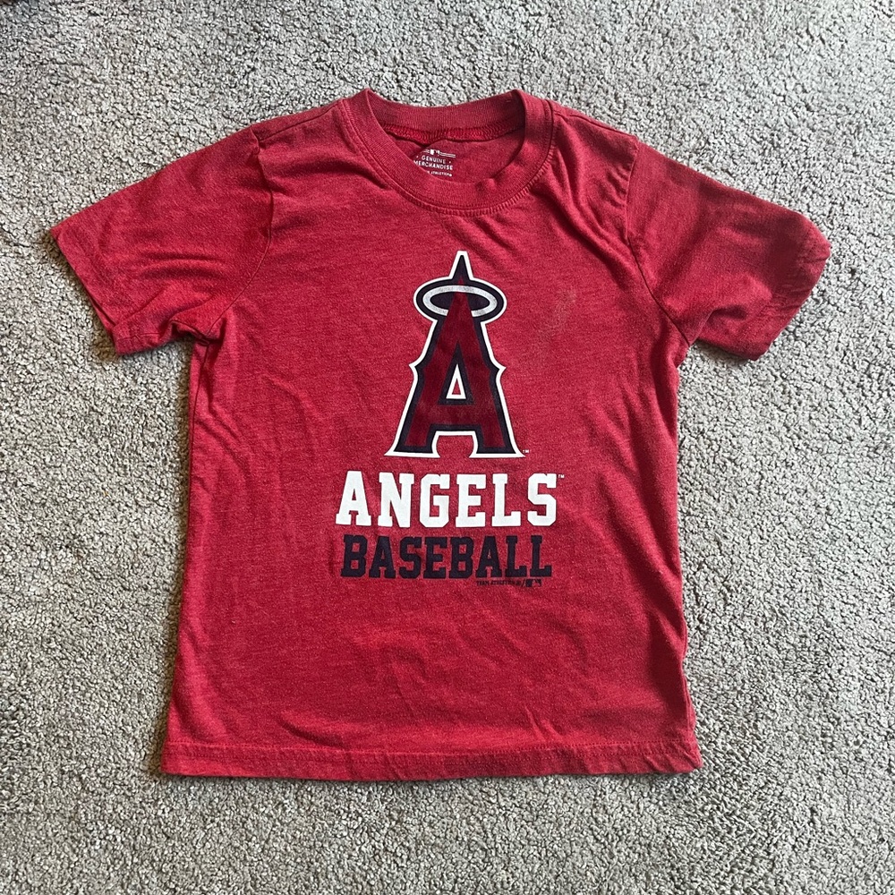 Red Angels Baseball Kids T-Shirt